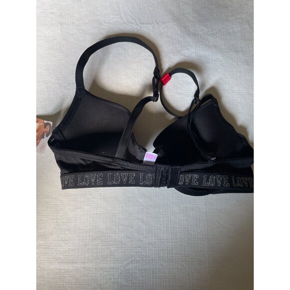 So Intimates Padded Bra Black 32B Adjustable Straps - Picture 3 of 5